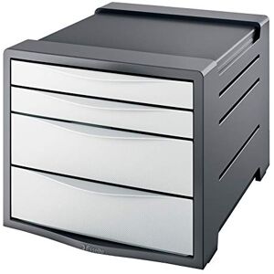 Esselte 4 Europost Drawer Cabinet, Organiser, Vivida Range, White Esselte 4 Europost Drawer Cabinet, Organiser, Vivida Range, White