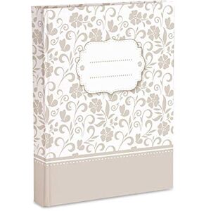 Mareli Photo Album 23 x 30 cm with 30 Sheets (60 Pages) White with Tissue and Cover in Cover with Matte Laminated Finish, Ghirigori Mareli Photo Album 23 x 30 cm with 30 Sheets (60 Pages) White with Tissue and Cover in Cover with Matte Laminated Finish, Ghirigori