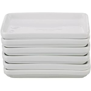 Genware NEV-351720 Royal Deep Rectangular Dish, 20 cm x 14 cm x 2.5 cm (Pack of 6) Genware NEV-351720 Royal Deep Rectangular Dish, 20 cm x 14 cm x 2.5 cm (Pack of 6)