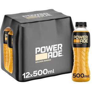 Powerade Bottle Exotic Mango 500 ml (Pack of 12) Powerade Bottle Exotic Mango 500 ml (Pack of 12)