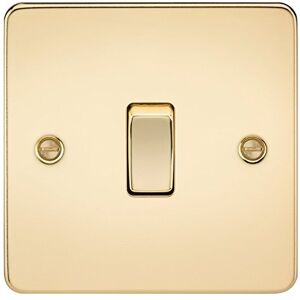 Knightsbridge FPAV1200PB Flat Plate 10A 1G Intermediate Switch-Polished Brass Knightsbridge FPAV1200PB Flat Plate 10A 1G Intermediate Switch-Polished Brass