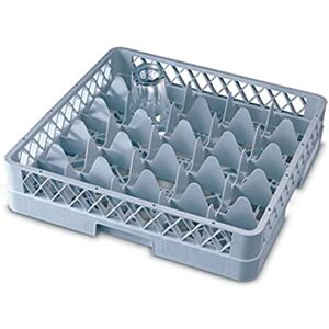 Genware NEV-GR25-3 Glass Rack, 25 Comp With 3 Extenders Genware NEV-GR25-3 Glass Rack, 25 Comp With 3 Extenders