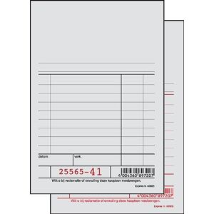 Sigel Expres Kassablok Grey Sigel Expres Kassablok Grey