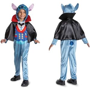Disney Lilo & Stitch Vampire Stitch Fancy Dress for Kids, Officially Licensed by Disguise, Fun Vampire Stitch Design, Removeable Cape, Ideal for Halloween, for Ages 3-4, 4-6, and 7-8 years Disney Lilo & Stitch Vampire Stitch Fancy Dress for Kids, Officially Licensed by Disguise, Fun Vampire Stitch Design, Removeable Cape, Ideal for Halloween, for Ages 3-4, 4-6, and 7-8 years