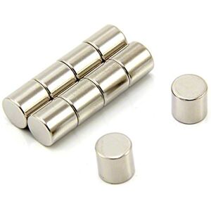 FIRST4MAGNETS N42 Neodymium Magnet for Arts, Crafts, Model Making, DIY, Hobbies, Office, and Home 10mm dia x 10mm thick 3.9kg Pull Pack of 10 FIRST4MAGNETS N42 Neodymium Magnet for Arts, Crafts, Model Making, DIY, Hobbies, Office, and Home 10mm dia x 10mm thick 3.9kg Pull Pack of 10