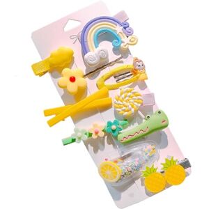 yeeplant Flower Hair Clip for Kids, No Crease 10PCS Hair Barrette Assorted, Strong Hold Hair Pin yeeplant Flower Hair Clip for Kids, No Crease 10PCS Hair Barrette Assorted, Strong Hold Hair Pin