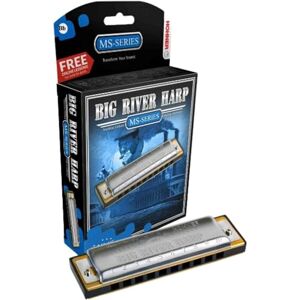 Hohner M590116 Big River Key of Bb, Chrome Hohner M590116 Big River Key of Bb, Chrome