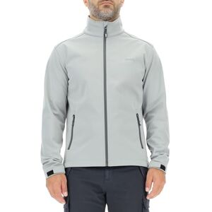 JEEP O102883-G229 J MAN SOFTSHELL JACKET W/Zipped Pockets Small Print J23W Medium Grey L JEEP O102883-G229 J MAN SOFTSHELL JACKET W/Zipped Pockets Small Print J23W Medium Grey L