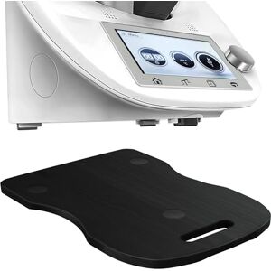 Cheerhom Sliding Board for Thermomix TM6, Thermomix TM6 Sliding Board with 2 Universal Rollers, Rolling Board for Thermomix TM6, Thermomix TM6 Board 39.5 x 28.5 x 2.8 cm, Black Cheerhom Sliding Board for Thermomix TM6, Thermomix TM6 Sliding Board with 2 Universal Rollers, Rolling Board for Thermomix TM6, Thermomix TM6 Board 39.5 x 28.5 x 2.8 cm, Black