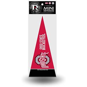 Rico Industries NCAA Ohio State Buckeyes NCAA Mini Pennant, 8-pc Single Team Set, Red, 4-inches by 9-inches Rico Industries NCAA Ohio State Buckeyes NCAA Mini Pennant, 8-pc Single Team Set, Red, 4-inches by 9-inches