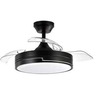 Eden pulse Fan DC 48W 3 Blades 91D 4800LM 6 speeds 3000K, 4500K, 6000K, Remote Control, Timer, Memory Ideal for air Conditioning and Comfort. Eden pulse Fan DC 48W 3 Blades 91D 4800LM 6 speeds 3000K, 4500K, 6000K, Remote Control, Timer, Memory Ideal for air Conditioning and Comfort.