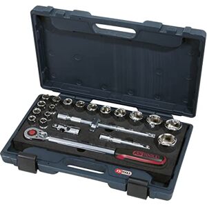 KS TOOLS 918.0625 1/2-inch Chrome+ Socket Set (22 Pieces) KS TOOLS 918.0625 1/2-inch Chrome+ Socket Set (22 Pieces)