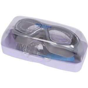 Endless EL1007 Premium Swimming Goggle with Anti-Fog and UV Protection Silver Material : Silicon, PU Stylish 180 Degree Wide View Glasses Soft Silicone Gasket for Leak Proof With Hard Case Endless EL1007 Premium Swimming Goggle with Anti-Fog and UV Protection Silver Material : Silicon, PU Stylish 180 Degree Wide View Glasses Soft Silicone Gasket for Leak Proof With Hard Case