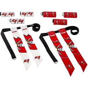 Franklin Sports NFL Tampa Bay Buccaneers Flag Football Sets NFL Team Flag Football Belts and Flags Flag Football Equipment for Kids and Adults Franklin Sports NFL Tampa Bay Buccaneers Flag Football Sets NFL Team Flag Football Belts and Flags Flag Football Equipment for Kids and Adults