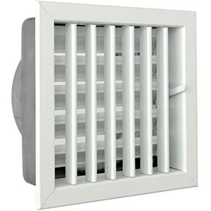 La Ventilazione The gcsib1818120-y Ventilation Grill Built-in for Fireplaces, Aluminium Varnished White, 180 x 180 mm La Ventilazione The gcsib1818120-y Ventilation Grill Built-in for Fireplaces, Aluminium Varnished White, 180 x 180 mm