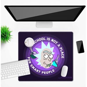 ERT GROUP Original and Officially Licensed Desk mat by Rick and Morty, Pattern Rick & Morty 037 Black, Non-Slip, 50x45cm ERT GROUP Original and Officially Licensed Desk mat by Rick and Morty, Pattern Rick & Morty 037 Black, Non-Slip, 50x45cm