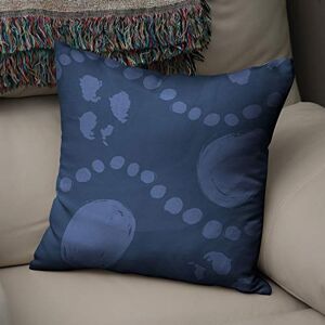 Bonamaison Decorative Cushion Cover Blue, Throw Pillow Covers, Home Decorative Pillowcases for Livingroom, Sofa, Bedroom, Size:43X43 Cm Designed and Manufactured in Turkey Bonamaison Decorative Cushion Cover Blue, Throw Pillow Covers, Home Decorative Pillowcases for Livingroom, Sofa, Bedroom, Size:43X43 Cm Designed and Manufactured in Turkey