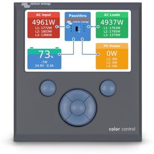 Victron Energy Color Control GX, System Monitoring Victron Energy Color Control GX, System Monitoring
