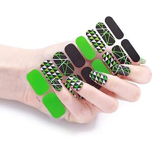 xbiez 16 Strips Sticker Nail Stickers UV Lamp Required Wraps Nail Art Stickers For Women Girl Nail Wraps Self-adhesive Nail Art Manicure Decals xbiez 16 Strips Sticker Nail Stickers UV Lamp Required Wraps Nail Art Stickers For Women Girl Nail Wraps Self-adhesive Nail Art Manicure Decals