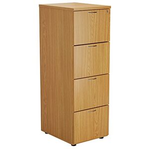 Office Hippo Heavy Duty Filing Cabinet, Robust File Cabinet, Office Cabinet with Anti-Tilt Mechanism, Lockable Filing Cabinet, Office Storage for A4 or Foolscap Filing Oak, 4 Drawer Office Hippo Heavy Duty Filing Cabinet, Robust File Cabinet, Office Cabinet with Anti-Tilt Mechanism, Lockable Filing Cabinet, Office Storage for A4 or Foolscap Filing Oak, 4 Drawer