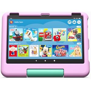 Amazon Kid-Proof Case for Fire HD 10 tablet Only compatible with 13th generation tablet (2023 release), for ages 3–7, Pink Amazon Kid-Proof Case for Fire HD 10 tablet Only compatible with 13th generation tablet (2023 release), for ages 3–7, Pink