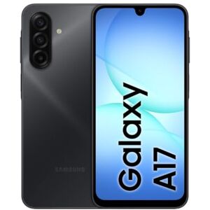 SAMSUNG Galaxy A17 4G, AI Smartphone, Slim 7.5mm Frame, Large Screen Unlocked Phone, 50MP Camera, 128GB Storage, 4GB Memory, 5000 mAh Battery, Black, 3 Year Extended Warranty (UK Version) SAMSUNG Galaxy A17 4G, AI Smartphone, Slim 7.5mm Frame, Large Screen Unlocked Phone, 50MP Camera, 128GB Storage, 4GB Memory, 5000 mAh Battery, Black, 3 Year Extended Warranty (UK Version)