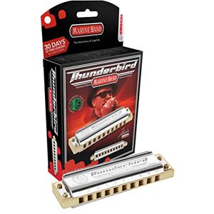 Hohner Accordions M2011BXLC Marine Band Thunderbird Diatonic Harmonica Key of LC, multi-coloured (M2011BXL-C) Hohner Accordions M2011BXLC Marine Band Thunderbird Diatonic Harmonica Key of LC, multi-coloured (M2011BXL-C)