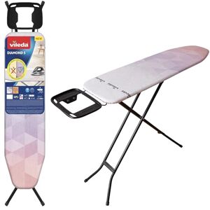 Vileda Diamond Small Ironing Board Height Adjustable up to 91cm Foldable Longer Like New Compact and light 114 x 33cm Vileda Diamond Small Ironing Board Height Adjustable up to 91cm Foldable Longer Like New Compact and light 114 x 33cm
