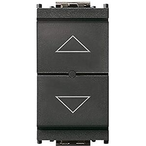 VIMAR 16494 Idea View Wireless Connected Control with Relay Output, for Roller shutters with Adjustable slats, Remote Control, Dual Technology Bluetooth 5.0 and Zigbee 3.0 VIMAR 16494 Idea View Wireless Connected Control with Relay Output, for Roller shutters with Adjustable slats, Remote Control, Dual Technology Bluetooth 5.0 and Zigbee 3.0