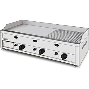 Stalwart DA-GGN10002 Commercial Gas Griddle Smooth/Ribbed Plate 3 Zones 9kW Countertop Stalwart DA-GGN10002 Commercial Gas Griddle Smooth/Ribbed Plate 3 Zones 9kW Countertop