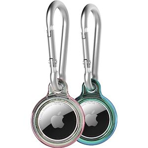 tech21 Evo Shimmer AirTags Case with Carabiner. Compatible with Apple AirTag Pack Of 2 tech21 Evo Shimmer AirTags Case with Carabiner. Compatible with Apple AirTag Pack Of 2