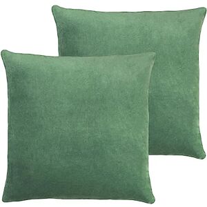 furn. Solo Feather Filled Cushions Twin Pack, Eucalyptus, 45 x 45cm furn. Solo Feather Filled Cushions Twin Pack, Eucalyptus, 45 x 45cm
