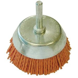 Faithfull 65 x 6mm Nylon Wheels Cup Brush with Shank Faithfull 65 x 6mm Nylon Wheels Cup Brush with Shank