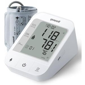 yuwell Blood Pressure Monitor, Extra Large Upper Arm Cuff, Digital Blood Pressure Machines for Home Use, Arm Bp Monitor with Large Display, Dual Power Options (YE670A with USB Cable) yuwell Blood Pressure Monitor, Extra Large Upper Arm Cuff, Digital Blood Pressure Machines for Home Use, Arm Bp Monitor with Large Display, Dual Power Options (YE670A with USB Cable)
