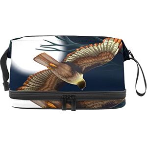 Generic Multi-Functional Storage Travel Cosmetic Bag with Handle,Large Capacity Travel Cosmetic Bag,Bird Flying Night Scene Generic Multi-Functional Storage Travel Cosmetic Bag with Handle,Large Capacity Travel Cosmetic Bag,Bird Flying Night Scene