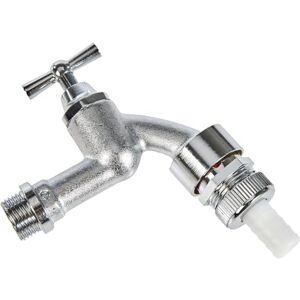Cornat TEC304005 Outlet Tap 1/2 Inch External Thread Includes Nozzle-For Connecting Washing Machine & Dishwasher-Backflow Preventer & Pipe Aerator High-Quality Ceramic Top / Tap/ Shut-Off Valve Cornat TEC304005 Outlet Tap 1/2 Inch External Thread Includes Nozzle-For Connecting Washing Machine & Dishwasher-Backflow Preventer & Pipe Aerator High-Quality Ceramic Top / Tap/ Shut-Off Valve