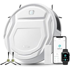 Lefant M210 Robot Vacuum Cleaner, 2200Pa Strong Suction, 7.8cm Thin 28cm DIA, Automatic Self-Charging Small Robotic Vacuum, Wi-Fi/App/Alexa Control, Ideal for Pet Hair Hard Floor and Carpet Lefant M210 Robot Vacuum Cleaner, 2200Pa Strong Suction, 7.8cm Thin 28cm DIA, Automatic Self-Charging Small Robotic Vacuum, Wi-Fi/App/Alexa Control, Ideal for Pet Hair Hard Floor and Carpet