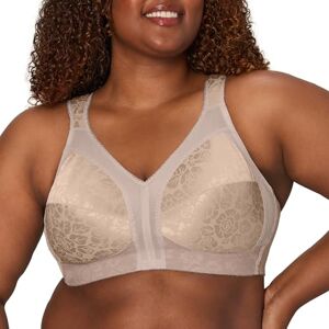 Playtex Women's 18 Hour Comfort-Strap Wireless Bra, Full-Coverage Bra with 4-Way TruSupport, Single & 2-Pack, Toffee, 36D Playtex Women's 18 Hour Comfort-Strap Wireless Bra, Full-Coverage Bra with 4-Way TruSupport, Single & 2-Pack, Toffee, 36D