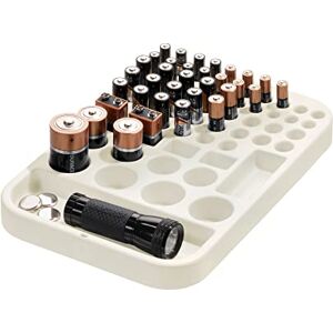 InterDesign iDesign Recycled Plastic Divided Organizer, Battery Insert InterDesign iDesign Recycled Plastic Divided Organizer, Battery Insert