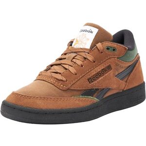 Reebok Men Club C Mid Ii Revenge Sneaker, Collegiate Brown F23/Varsity Green F23/Core Black, 4 Reebok Men Club C Mid Ii Revenge Sneaker, Collegiate Brown F23/Varsity Green F23/Core Black, 4