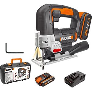WORX Cordless Jigsaw, Black, 41 x 12.5 x 25.1 cm WORX Cordless Jigsaw, Black, 41 x 12.5 x 25.1 cm