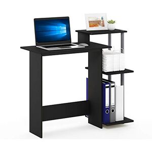 Furinno Efficient Home Laptop Notebook Computer Desk, Study Desk, Writing Desk, Black/Grey Furinno Efficient Home Laptop Notebook Computer Desk, Study Desk, Writing Desk, Black/Grey