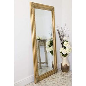 MirrorOutlet Large Gold Ornate Shabby Chic Full Length Wall/Leaner Mirror-Rectangular for Lounge, Dining Room, Bedroom, Bathroom and more-178X87cm. UK's Largest Stockist, Wood, 178 x 87 MirrorOutlet Large Gold Ornate Shabby Chic Full Length Wall/Leaner Mirror-Rectangular for Lounge, Dining Room, Bedroom, Bathroom and more-178X87cm. UK's Largest Stockist, Wood, 178 x 87