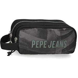 Pepe Jeans Davis Ferdermappchen, Black, Zip Pocket Pepe Jeans Davis Ferdermappchen, Black, Zip Pocket