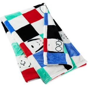 Hallmark Checkered PEANUTS Blanket, PEANUTS Gifts, SNOOPY Blanket, PEANUTS Gang, Blue, Red, White, Green Hallmark Checkered PEANUTS Blanket, PEANUTS Gifts, SNOOPY Blanket, PEANUTS Gang, Blue, Red, White, Green