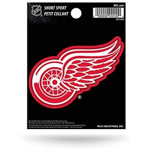 Rico Industries NHL Hockey Detroit Red Wings Short Sport Decal 3.75' x 4.75' Die Cut Team Logo Short Sport Decal Rico Industries NHL Hockey Detroit Red Wings Short Sport Decal 3.75' x 4.75' Die Cut Team Logo Short Sport Decal