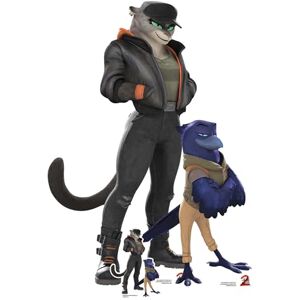 STAR CUTOUTS SC4811 Bad Guys Pack Kitty & Susan Cardboard Cut Out Height 113cm STAR CUTOUTS SC4811 Bad Guys Pack Kitty & Susan Cardboard Cut Out Height 113cm