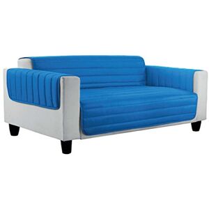 Italian Bed Linen Elegant quilted sofa cover Doubleface, Light Grey/Royal 1 place, 100% microfiber Italian Bed Linen Elegant quilted sofa cover Doubleface, Light Grey/Royal 1 place, 100% microfiber