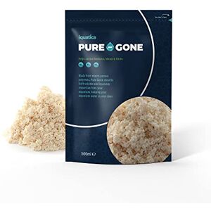 iQuatics Pure-Gone Organic Remover 500ml – Advanced Macro-Porous Polymer Filter Media for Freshwater & Marine Aquariums – Absorbs Nitrogenous Wastes, Improves Water Clarity, Rechargeable Filter Media iQuatics Pure-Gone Organic Remover 500ml – Advanced Macro-Porous Polymer Filter Media for Freshwater & Marine Aquariums – Absorbs Nitrogenous Wastes, Improves Water Clarity, Rechargeable Filter Media