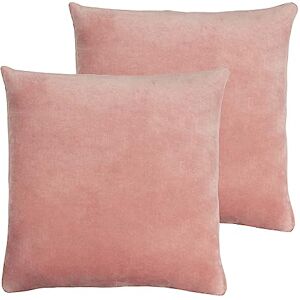 furn. Solo Feather Filled Cushions Twin Pack, Pink, 45 x 45cm furn. Solo Feather Filled Cushions Twin Pack, Pink, 45 x 45cm